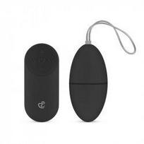 Kiaušinio formos vibratorius Easytoys Mini Vibe Collection, juodas