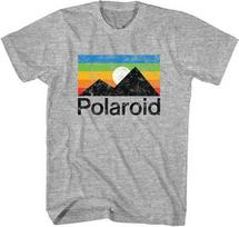 Polaroid Distressed Mountains Vintage Unisex T-Shirt XXL