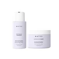 Matsu Extension Fast Hair Growth & Scalp Detox detoksikuojantis galvos odos ir plaukų rinkinys
