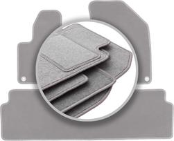 Gray car mats for: Citroen C5 III X7 liftback, sedan, station wagon, tourer (2008-2017)