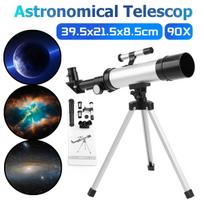 Astronomical Telescope Kids Beginner Hd Power Moon Watching Monocular With Finder Scope Tripod Science Educational Gift pilka