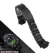 Casio dirželis G-SHOCK GA-2100 DW5600 DW-6900 GW-M5610/B5600 Juodas plastikas plienas Laikrodžio dirželiai vyriški Sportinis pakeičiamas apyrankė 16mm juoda