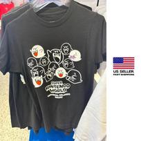 Pakartotinis spausdinimas Universal Studios Super Nintendo World Boo Dvasia Naujas su etiketėmis Unisex Marškinėliai XXXL black