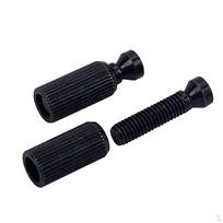 Guitar Replacement Tremolo Bridge Mounting Instrument Studs Inserts, Black