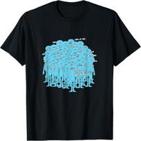Rick ir Morty Meeseeks marškinėliai S juoda
