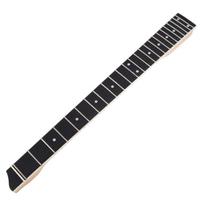Klevas Rožmedis Freto lenta Be galvos Elektrinės gitaros kaklas Skalės ilgis 42 mm veržlės pločiui 4 stygų Fingerboard 1