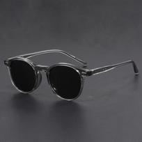 Neutral Round Fashionable Glasses Are Lightweight and Durable Full Frame Men's and Women's Styles Suitable for Casual and Formal