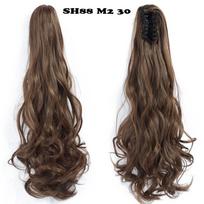 MERISIHAIR Claw Clip ant arklio uodegos plaukų priauginimo Sintetiniai plaukų uodegos priauginimo plaukai moterims pony Tail Hairpiece 22inches&China