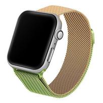 Beline Apple Watch Steel 42/ 44/ 45/ 49mm žaliai auksinis