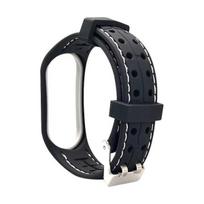 Beline Dirželis Xiaomi Mi Band 3/ 4 juodas-baltas