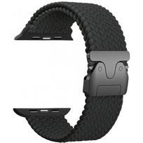 Beline Austa nailoninė parašiutinė apyrankė Apple Watch, 38/ 40/ 41mm, juoda