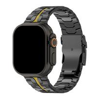 Titano apyrankė Apple Watch Ultra 3 2 1 49mm Series 10 11 46mm Apyrankė Vyriška Metalinė juosta Iwatch 9 8 7 6 5 4 SE3 44mm 45mm 49mm sidabras
