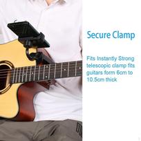 Gitara Telefono Laikiklis tvirtinimas Tinka 6-10 cm storio gitaroms/ukulele Klipsas Praktinis Profesionalus