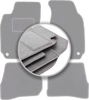Gray car mats for: Volkswagen Passat B5 FL sedan, station wagon, variant (2000-2005)