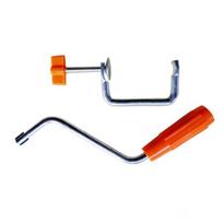 Ergonomic Manual Pastas Machine Handle With Fixing Clip Set For Effortlessly Dough Rolling And Universal Compatibility 1
