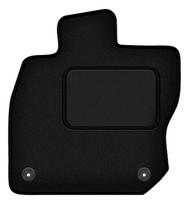 Driver's mat black for: Skoda Octavia IV E-Tec sedan, station wagon, liftback (2020-)