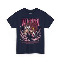 Vienas Gabalas Džokeris Doflamingo Grafinis Grynos Medvilnės Marškinėliai Vyrams ir Moterims Anime Stiliaus Madinga Patogi Laisvalaikio Trumpomis Rankovėmis Marškinėliai 4XL