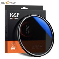 K&F CONCEPT 62mm Itin plonas CPL filtras Optika Daugiasluoksnis MC Cirkuliacinis poliarizuojantis Poliarizuotas 62mm