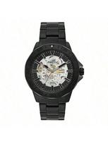 Unisex Automatinis Mechaninis Laikrodis - 45mm Nerūdijančio Plieno Apyrankė, Tuščiaviduris Ciferblatas, 50m Atsparus Vandeniui Mechaninis Judėjimas BQ2679 balta