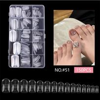 70/140/150 vnt. Nailpop dvigubos sistemos nagų formos priauginimui, dirbtinių nagų galiukai, viršutinės formos nagams, gelio formavimo šablonas, meno įrankiai