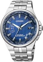 Citizen Collection tiesioginio skrydžio laikrodis Eco-Drive radijo bangomis valdomas CB0161-82L vyriškas mėlyna