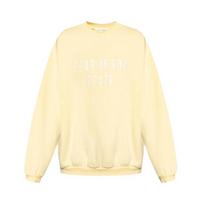 Fear of God Essentials 90-ųjų apvalios apykaklės džemperis sodriai geltonas Unisex viršutinė dalis 192SP256558F M