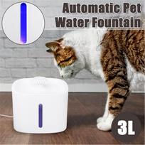 3L Dozatorius Šėrykla Naminių Gyvūnėlių Gėrimo Dubenėlis Automatinis Naminių Gyvūnėlių Katės Vandens Fontanėlis USB LED Itin Tylus Šuns Gėrimo Dubenėlis Girdyklė 4PCS Water Fountain