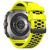 Silikoninis dirželis Samsung Galaxy Ultra laikrodžiui 47mm Vyriškas minkštas sportinis apyrankė Correa Samsung Galaxy Ultra diržo priedai Galaxy Ultra 7 47mm