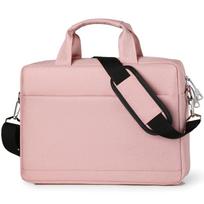 Multi-Size Laptop Bag: 15 , 16 , 17  - Large Capacity, Custom Logo, Handheld & Shoulder Style 14.1-inch rožinė