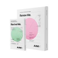 AIMX lakštinių kaukių rinkinys veidui ir paakiams "Renew Me"