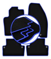 CARLUX-BLUE car mats for: Volvo V70 II estate (2000-2007)