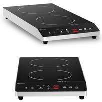 Reguliuojama indukcinė kaitlentė su 2 kaitvietėmis, skersmuo 26 cm, LED, 1800 W