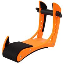 Adjustable Guitar Leg Rest Anti Slip Ergonomic Guitar Holder Reusable Professional Electric Guitar Foot Stool for Guitar Players oranžinė