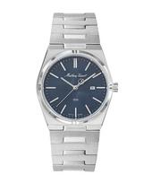 Mathey-Tissot Zeus Stainless Steel Blue Dial Quartz D118ABU Women's Watch mėlyna