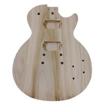 Neapdirbtas medinis gitaros korpuso ruošinys Medinė gitaros statinė Gitaros DIY dalys 1