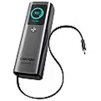 Canyon Built-in cable power bank OnPower 265 20000mAh 165W   Aluminium Dark grey CNS-CPB265DG