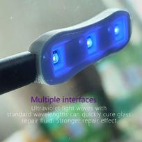 Automobilio priekinio stiklo ultravioletinių UV spindulių kietinimo lempa LED kietinimo kietinimo specialus apšvietimo rinkinys Stiklo įtrūkimų taisymo įrankis Automobilių priedams CZECH REPUBLIC
