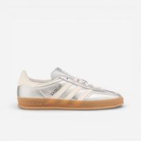 adidas Gazelle Indoor Silver Metallic Core White 43 1/3 balta