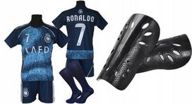 RONALDO komplet sportowy strój piłkarski AL NASSR granatowy r 140