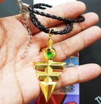 Yu Gi Oh Anime Karoliai Moteriški Madingi Animacinių Filmukų Grandinėlė Vyriški Karoliai Poros Pakabukas Sidabrinės Spalvos Vaikams Vintažinis Lydinio Karoliai brown