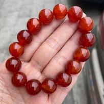 Natūralios raudonos karneolio karoliukų apyrankės Natūralus raudonas agatas onikso akmens karoliukai tempimo apyrankės Joga Gydymas Moterims Vyrams Papuošalai Dovanos 6MM Bead