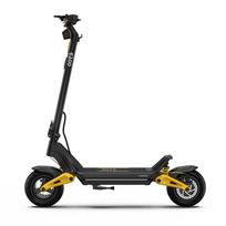 OOTD S10 Sulankstomas Elektrinis Paspirtukas 1400W Variklis 48V20Ah Baterija 55km/h Maksimalus Greitis 70km Maksimalus Nuotolis Priekinė ir Galinė Pakaba geltona/juoda