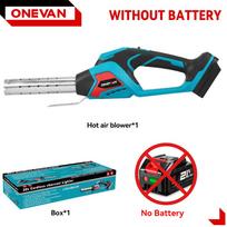 ONEVAN 800℃ Elektrinis karšto oro pistoletas 4000W Uždegiklis 3IN1 Karšto oro pistoletas Pūstuvas Rankinis Daugiafunkcis Namų įrankis Makita 18V baterijos kaiščiui Without Battery