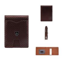Baellerry RFID apsaugos kortelių laikiklis vyrams Pinigų krepšiai Verslo piniginės Piniginė 11cm*8cm*1.5cm juoda