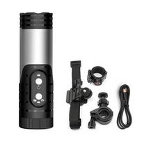 1080P mini WiFi sporto kamera motociklo šalmo kamera dviračio kamera 120 laipsnių plataus kampo objektyvas IP66 juoda