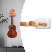 Gitara Montuojamas Sieninis Laikiklis Stovas Laikiklis Kabliukas su Priedais ruda