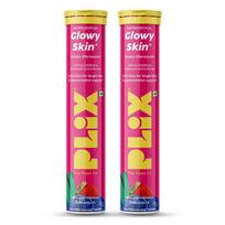 The Plant Fix Plix Glutathione putojančios tabletės 500 mg skaidriai, spindinčiai, jaunatviškai odai Pakuotė 2 x 15 tabl. Braškinės