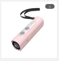 ABQP Ultragarsinis šunų atbaidytuvas Anti Barking Sustabdyti lojimą Mokymo įrenginys Didelės galios šunų mokymo atbaidyklės su USB įkrovimu juoda