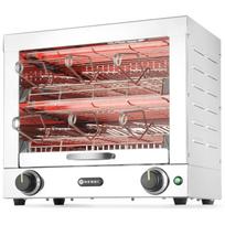Kvarcinis sumuštinių skrudintuvas su 6 spaustukais 3000W