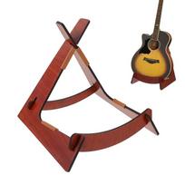 Wooden Guitar Stand For Acoustic And Electric Instruments Portable Shaped Floor Display Holder For Ukulele Mandolin Bass as the picture